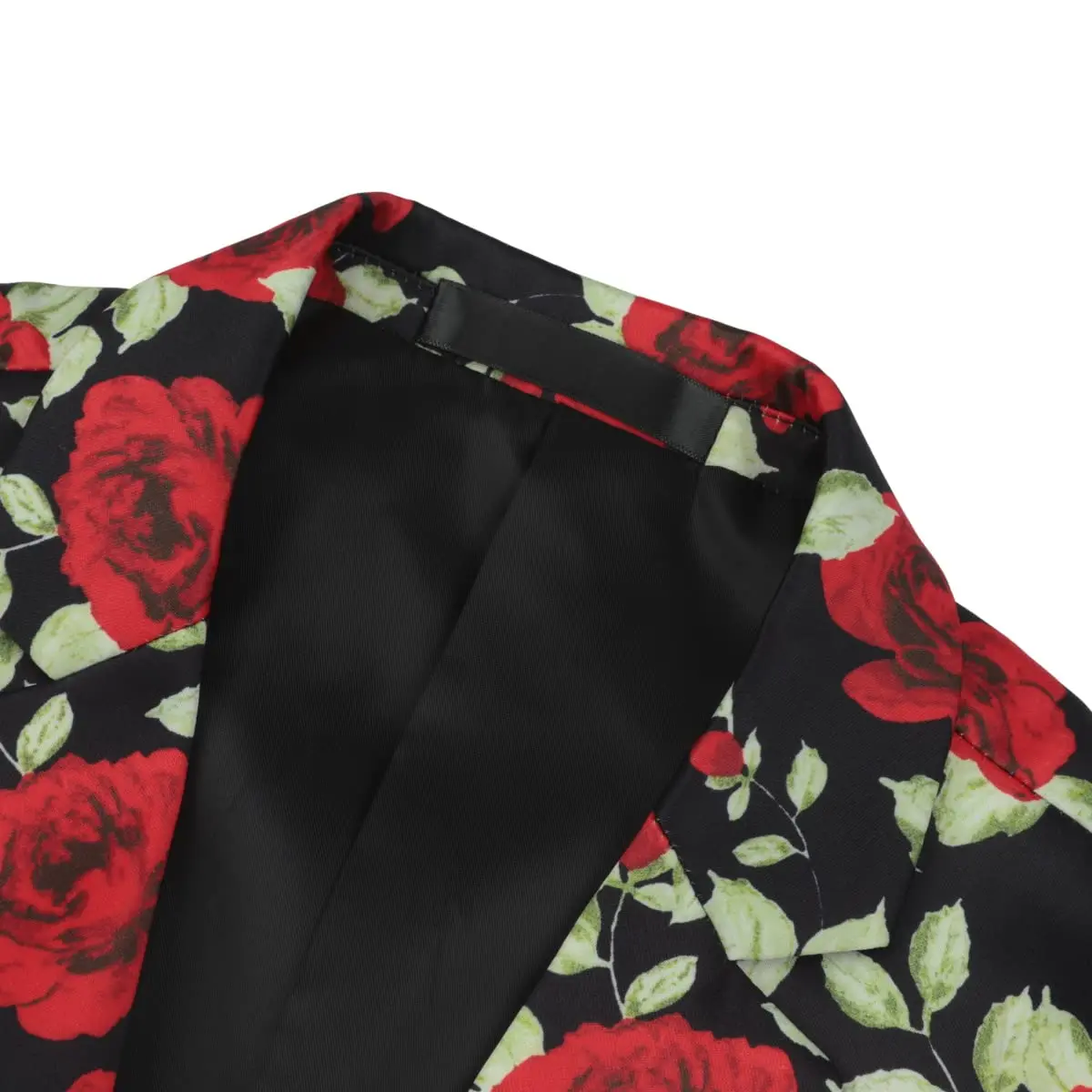 Veste Blazer Homme Slim Fit - Imprimé Fleur - Polyester - Casual/Mariage - Tailles XS à XL - Élégant