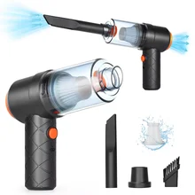 Hot Sale Mini Handheld Cordless Vacuum Cleaner - Portable Wireless Strong Suction Blow And Suck High Power Cleaner For Car Wash