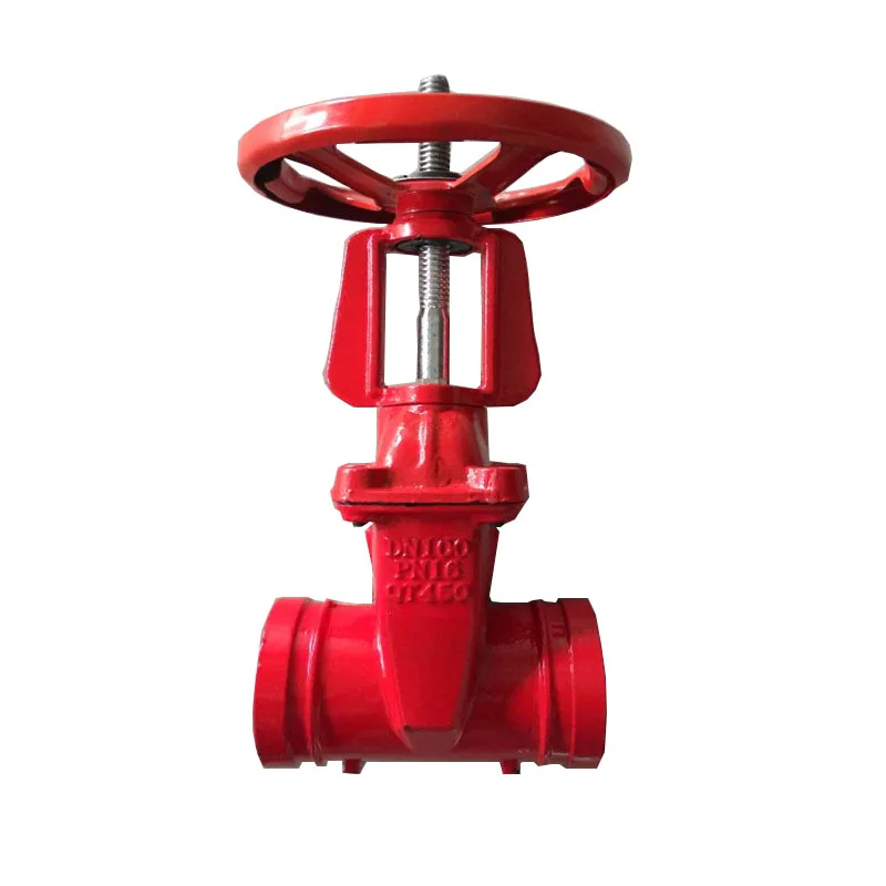 CHINA Z81X-16Q Grooved rising stem gate valve