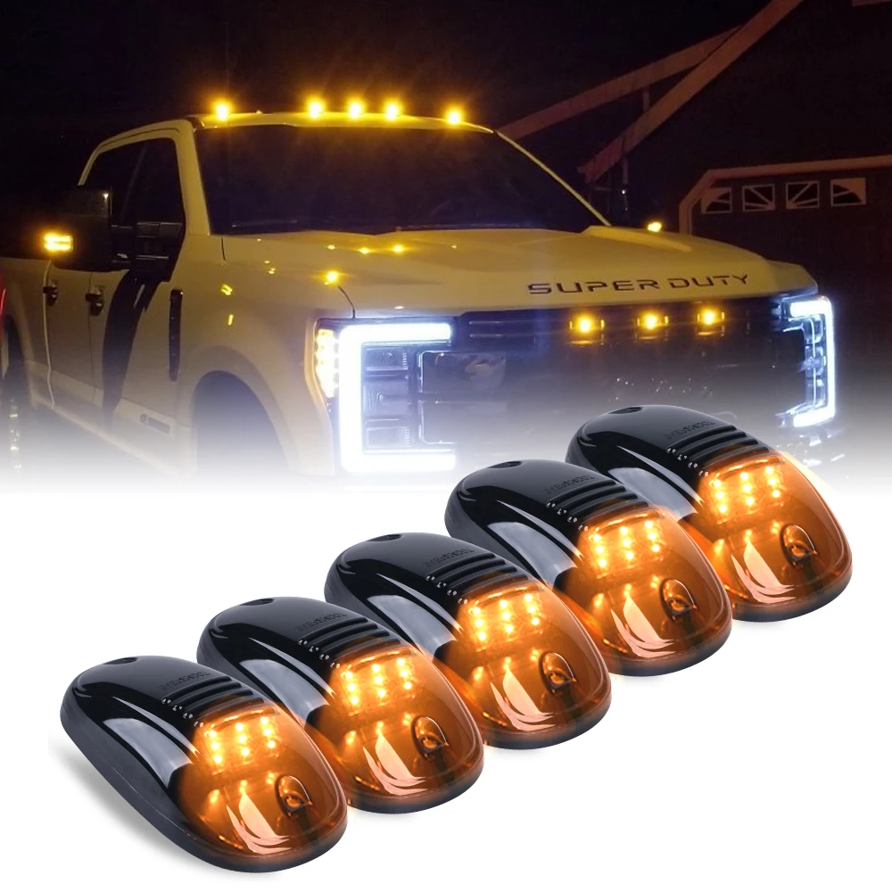 Luc De Marcador De Techo LED ámbar Para Camionetas Super Duty SUV, Lámparas De Clearance De Techo - China Luc De Marcador, Luc De Techo
