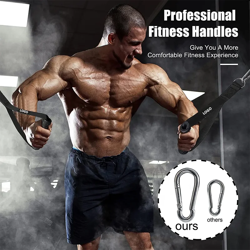 Exercise Resistance Band Replacement Rubber Workout Mag Grips Handle Gym Equipment Fitness Handle