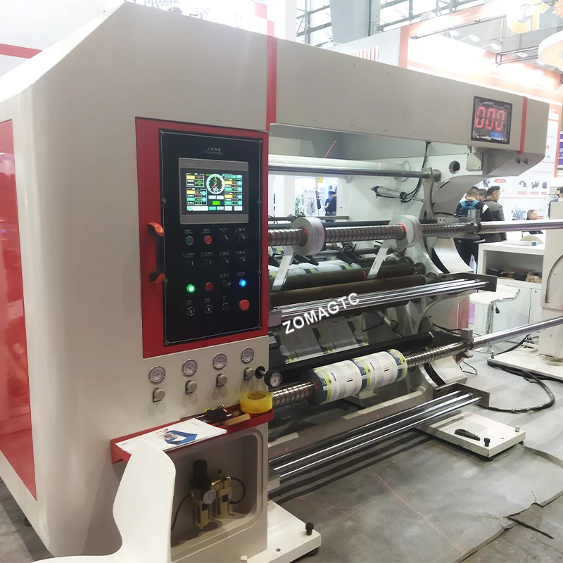 High Speed Laminated Film Slitting Machine Jiamao Jumbo Roll Kraft Paper Protection Film Slitting Rewinding Machine in China