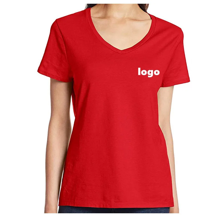 women's v neck t shirts bulk