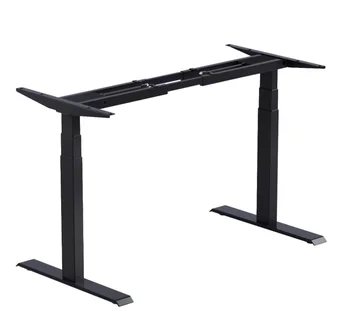 2 motor height adjustable desk lift tables office furniture