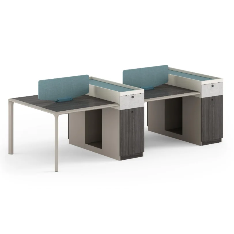 Modern Desk Small Computer l Shape Office Desk Cubicle Staff Workstation Table Design Work Desk