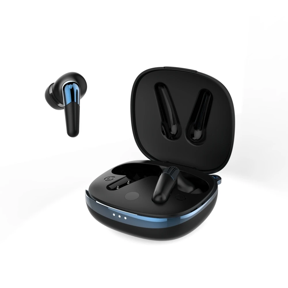 2024 Unique Active Noise Cancelling in Ear Gaming Earbuds TWS Earphones Wireless Bluetooth Headset ANC ENC Headphones with 4 Mic