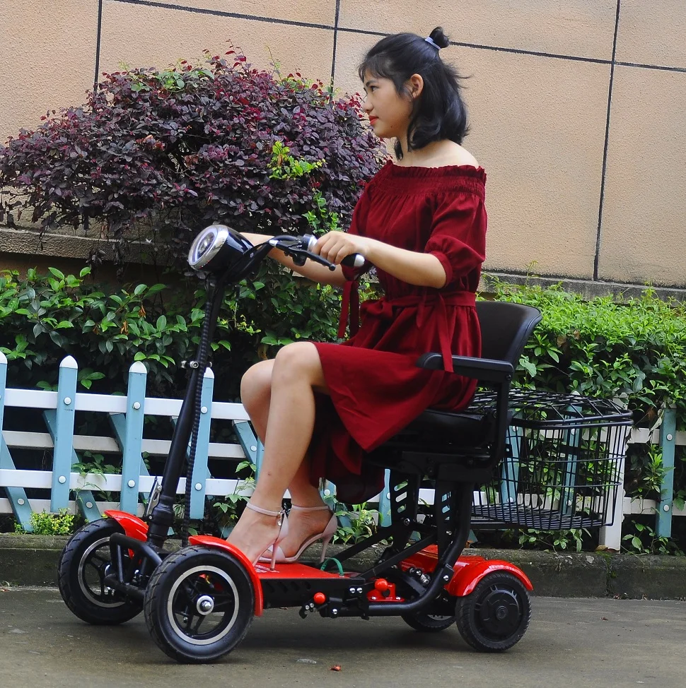 Folding Electric Adult Elderly Mobility Scooter For Elderly And