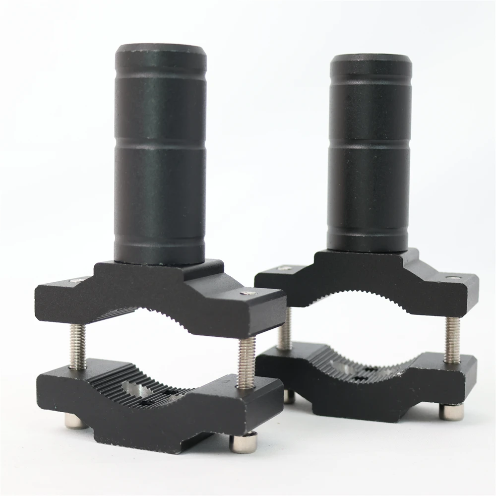 2 Pcs Universal Headlight Cnc Solid Aluminum Alloy Sport Motorcycle Expansion Bracket for Spotlight Motorbike Accessories details