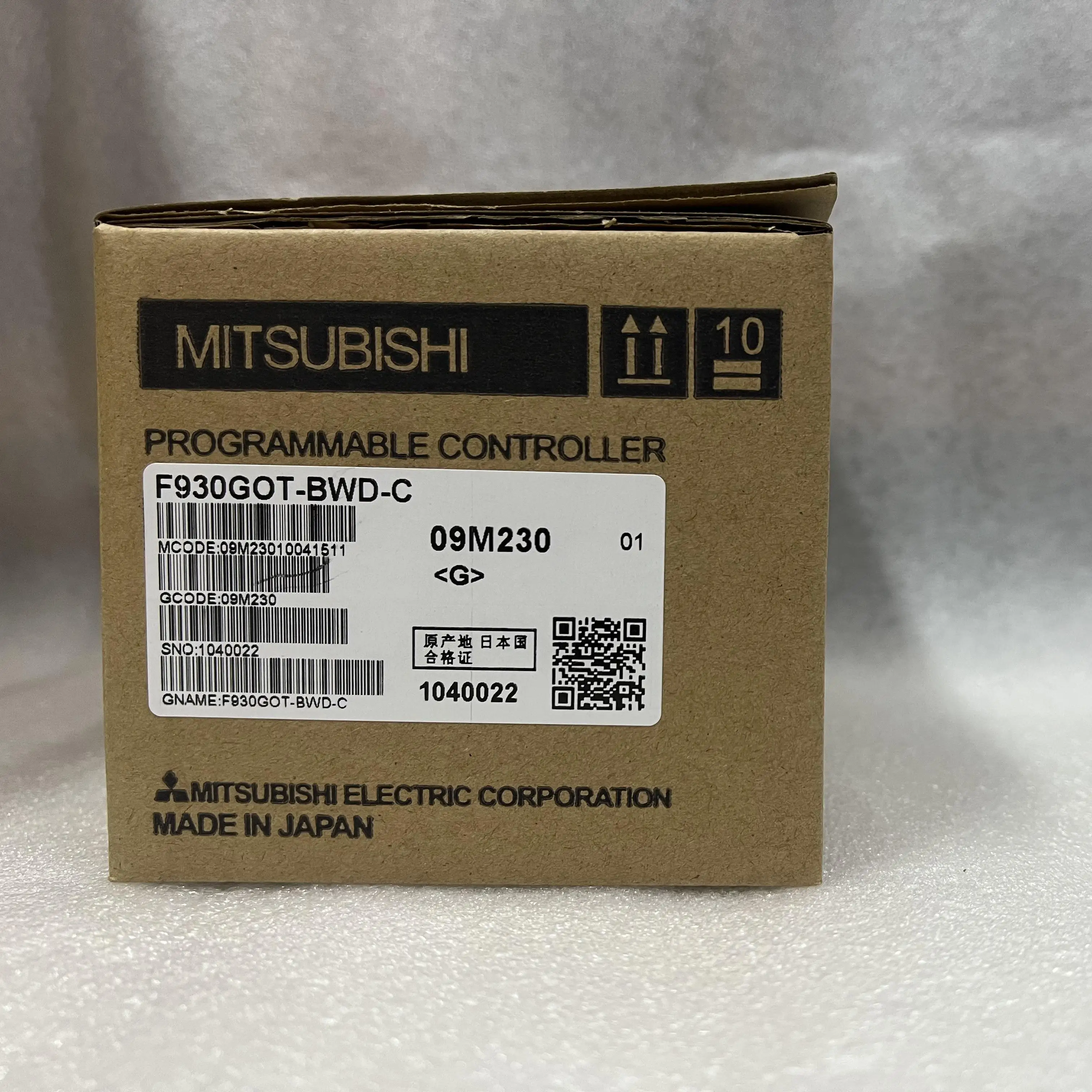 Mitsubishi Programmable Controller HMI F930GOT-BWD-C