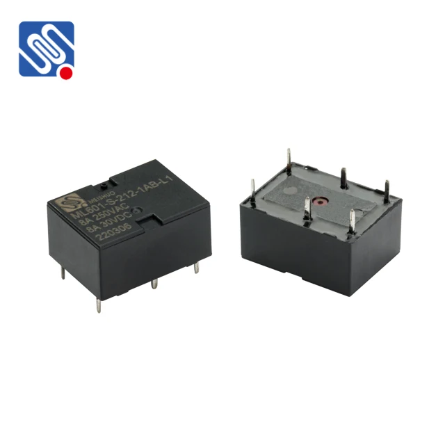 Meishuo ML601 Miniature 6/8-Pin Relay Car Immobilizer High Power Contact Load for Office Equipment Household Appliances