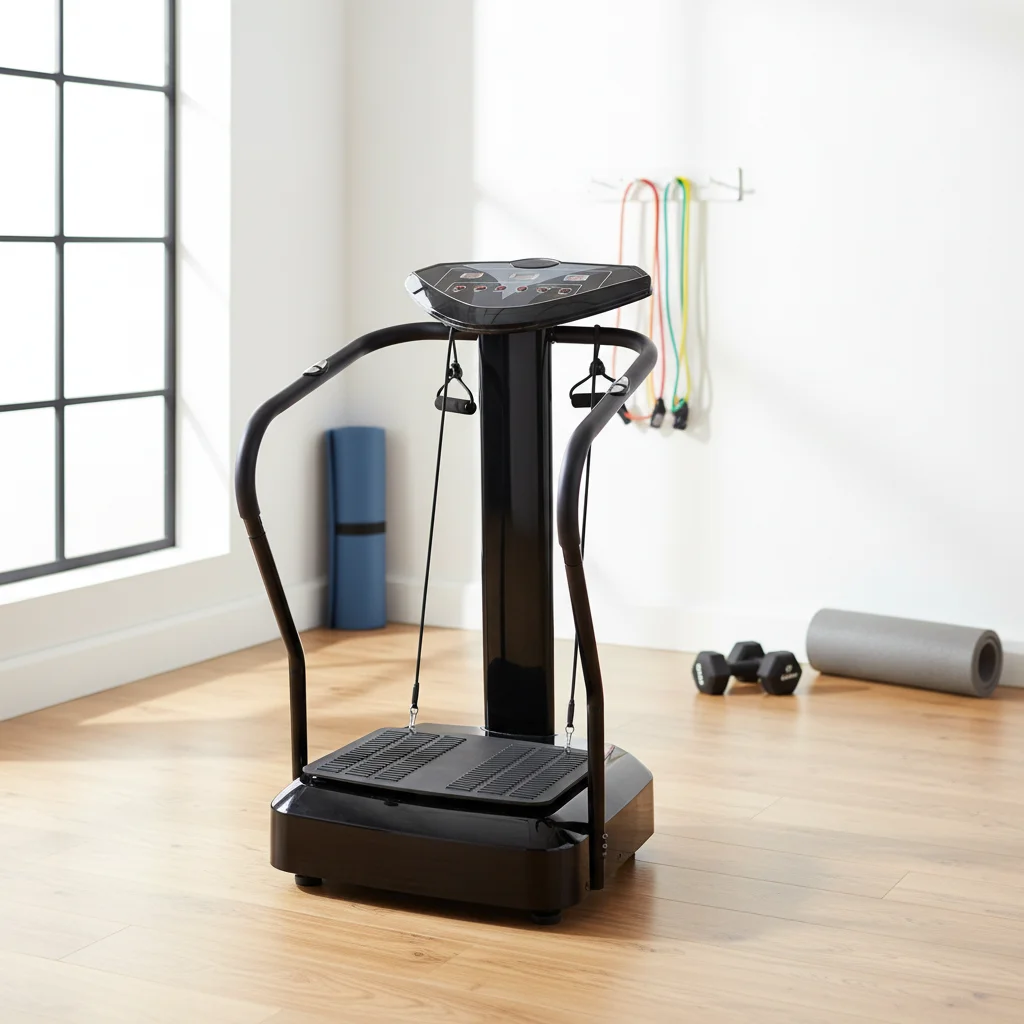 Multi-function ABS Vibration Fat Shake Machine Rope Armrest Type