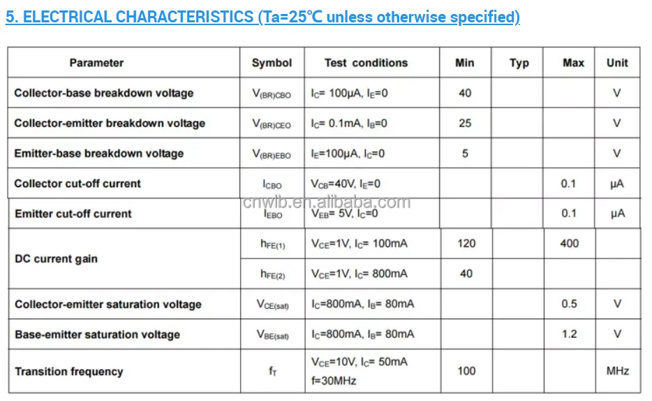 Equivalent Transistors Sot23 Voltage Regulator 25v High Current Smd