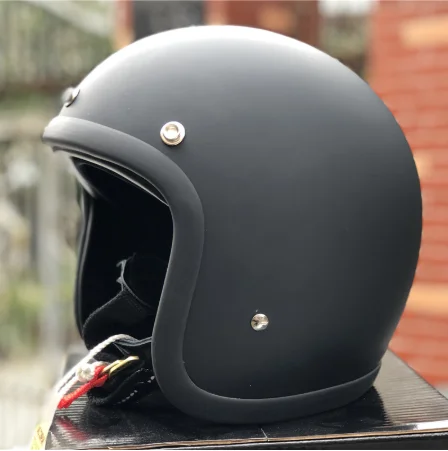 グラスファイバーシェルのジェットオープンフェイスオートバイ
