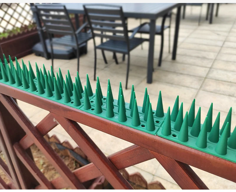 New Fence Wall Anti Climb Deterrent Outdoor Plastic Bird Spikes, Bird ...