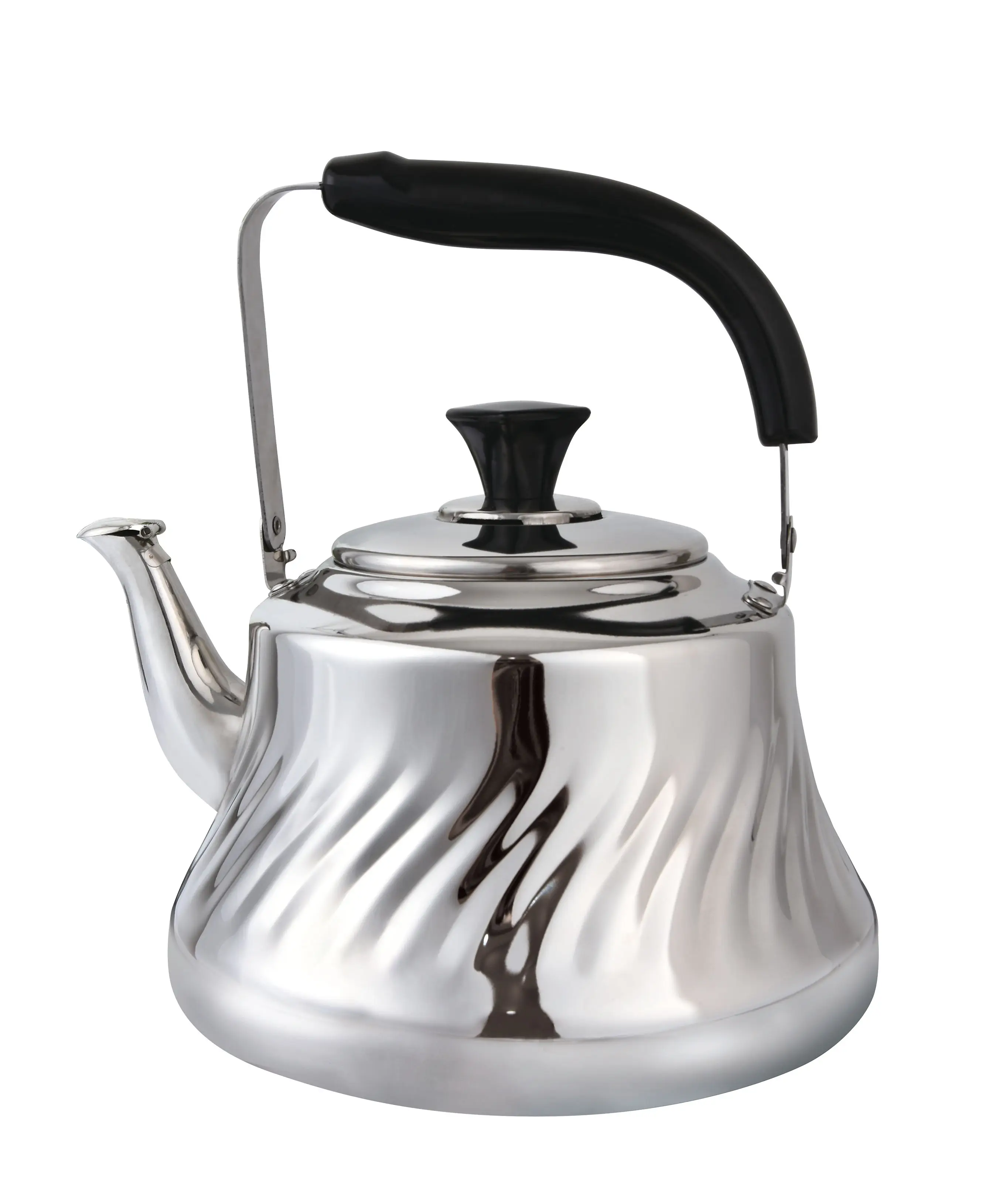  1L/1.5L Stainless Steel Water Kettle TeaPot Thicker With Filter  Hotel Tea Pot Coffee Pot Induction Cooker Tea Kettle Gold Silver (1L gold):  Home & Kitchen