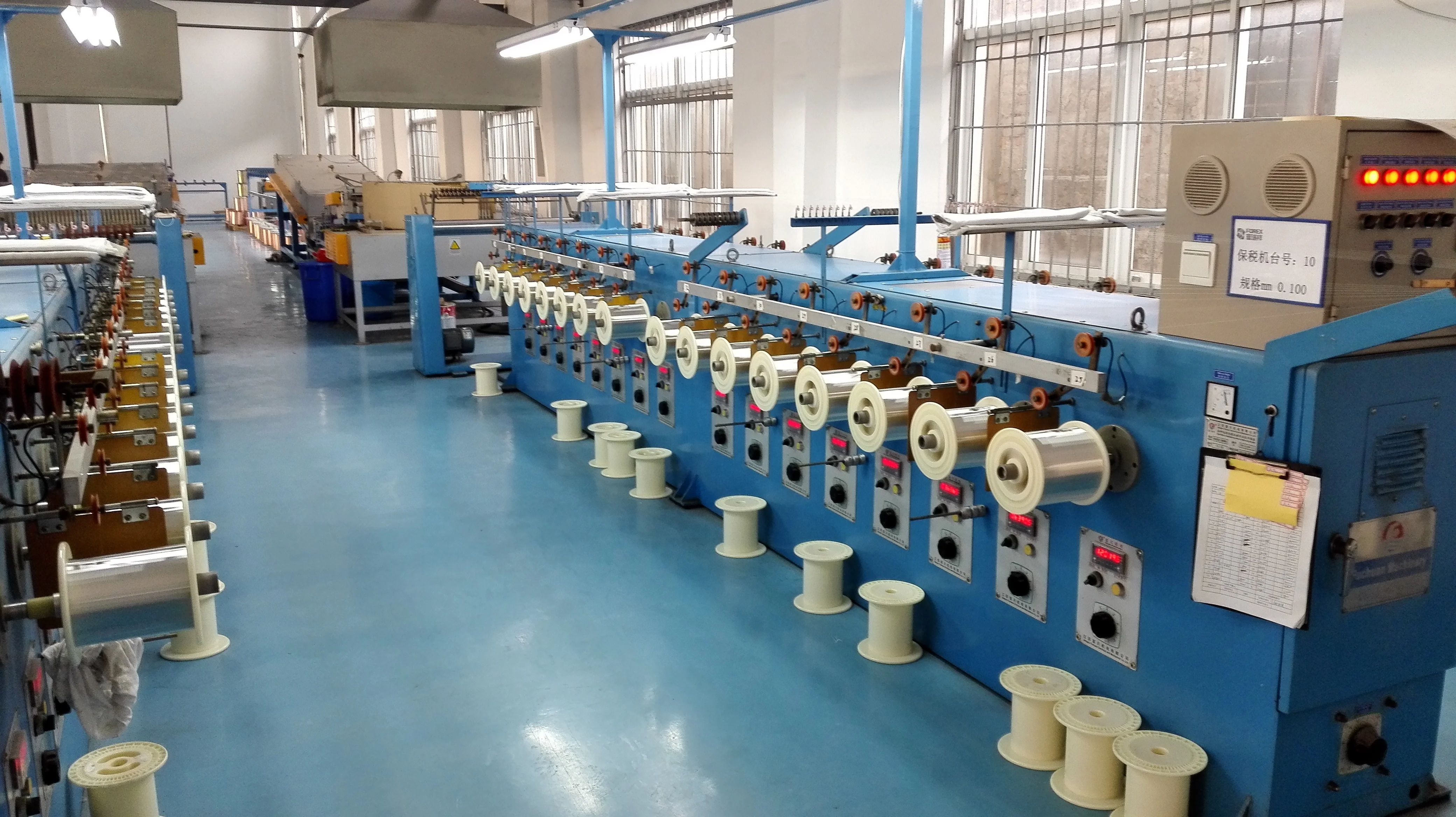 Fuchuan High Speed Wire Tinning Machine High Precision Traversing Tinning Line Machine Multi-wire Copper Wire Tinning Machine