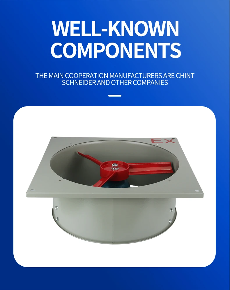 Explosion Proof Ventilation Fan, 12Inch, WaterProof, Axial - detail 12