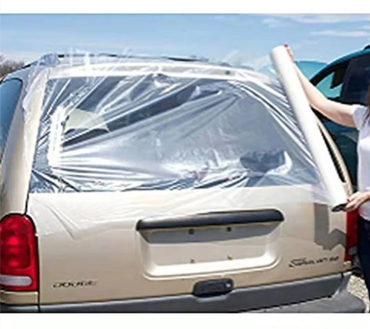 Factory Sale Auto Collision Cover Self Adhesive Protection Auto Collision Wrap Film