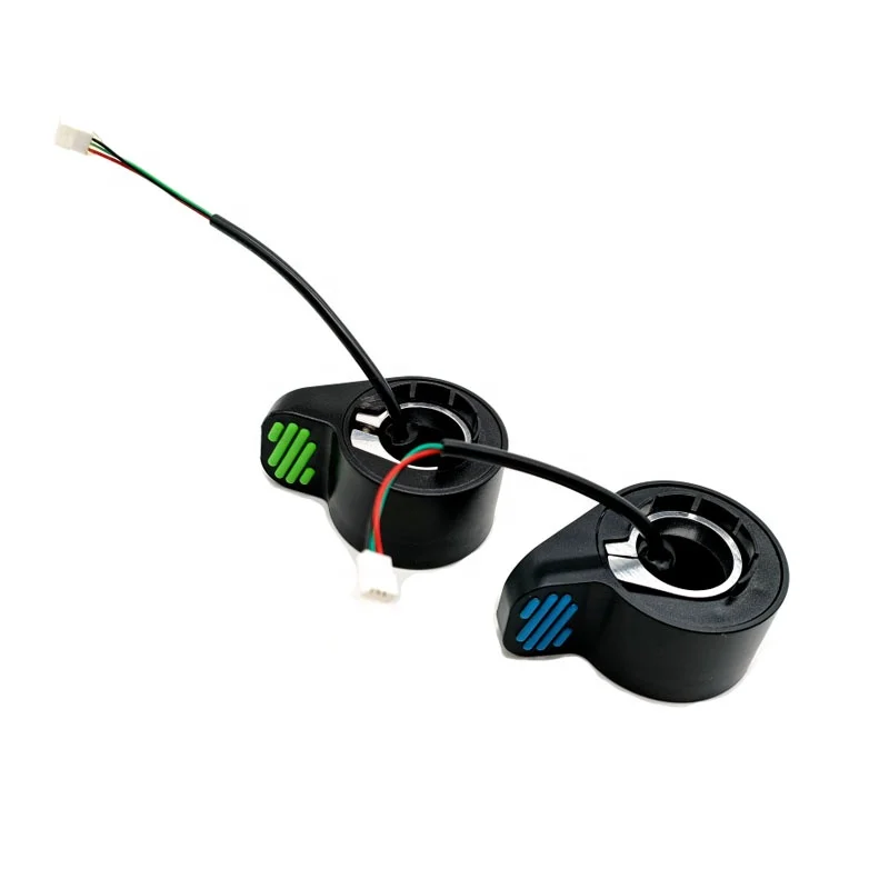 Upgrade Blue Green Color Finger Button Throttle for Nine Bot ES1 ES2 ES3 ES4 Electric Scooter Accelerator Replacement Parts
