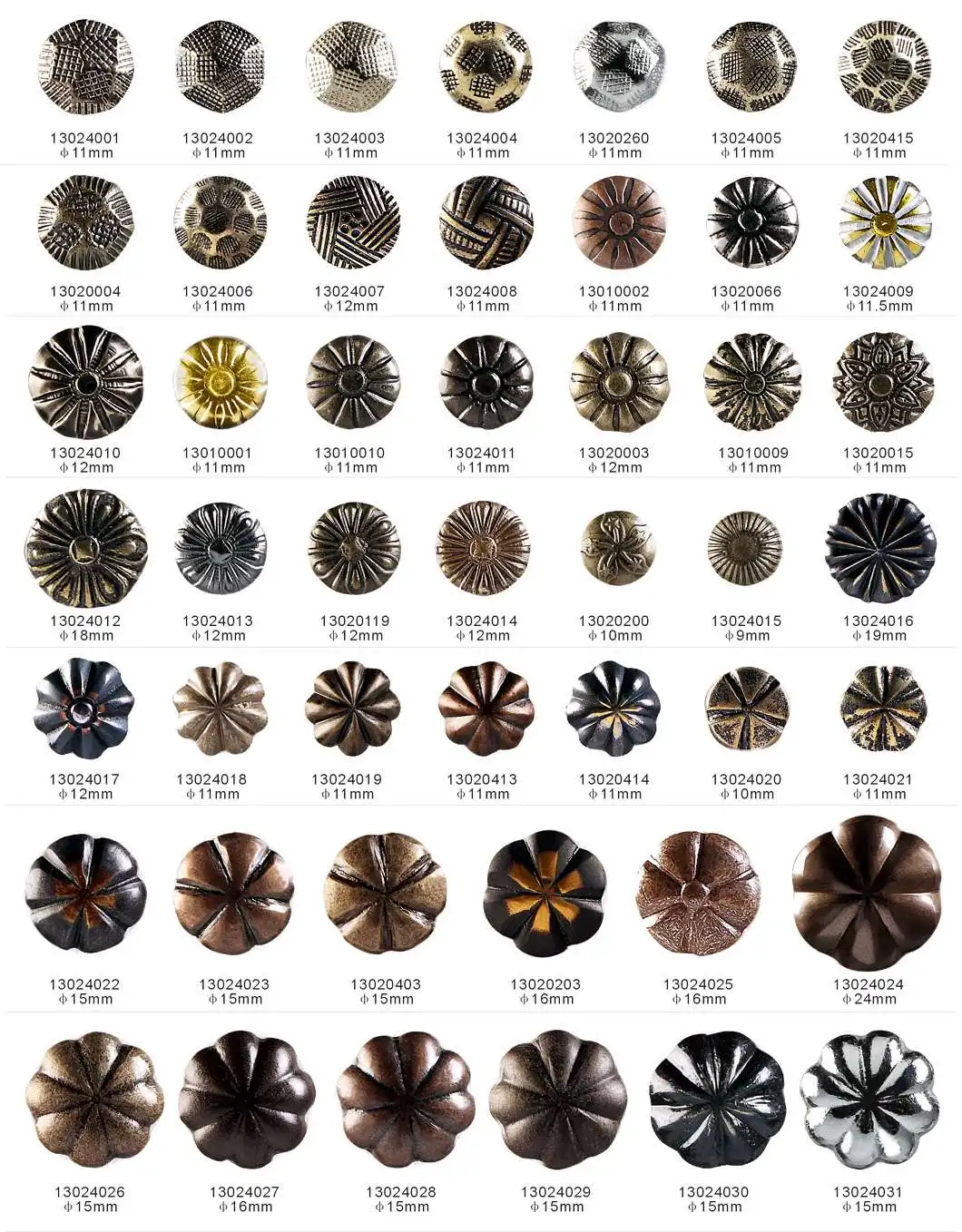 Декоративные медные гвозди для дивана 0 001 долл. США металлический