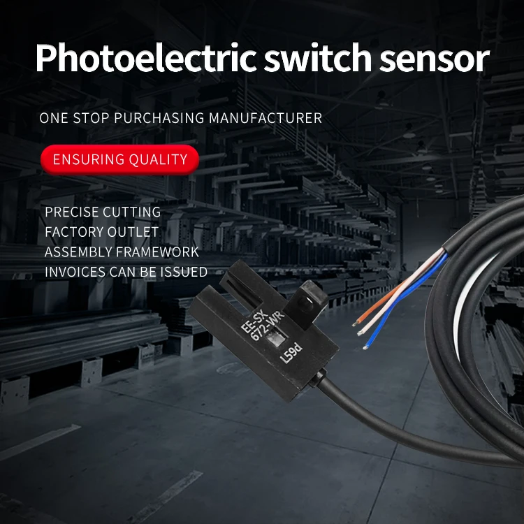 EE-SX672-WR Photoelectric Switch Sensor EE-SX674-WR Sensor with Line 2 Meters Limit Sensor details