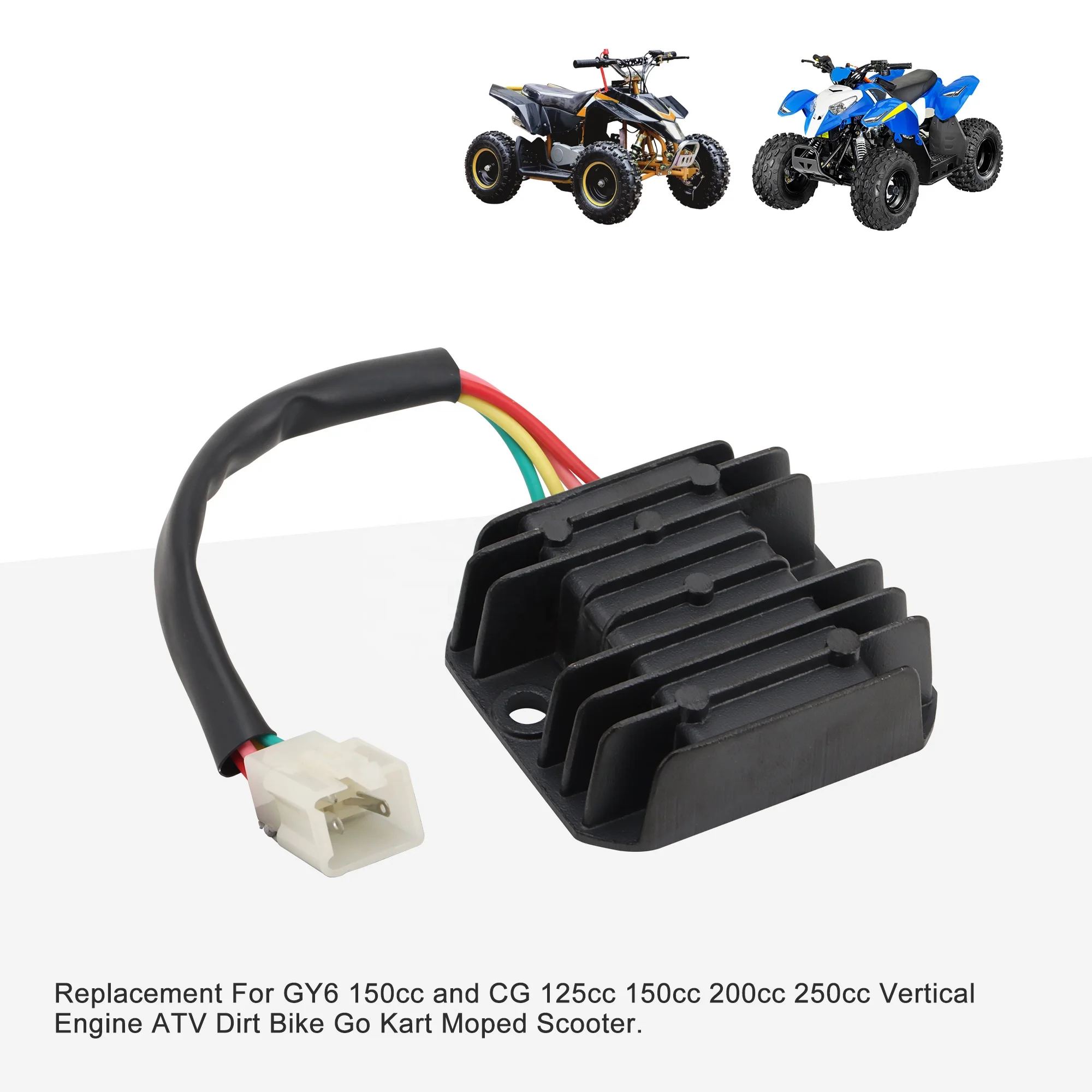 GOOFIT Cable De Embrague De 50.59 Pulgadas De Repuesto Para 200cc 250cc Atv Quad Dirt Pit Bike De Cuatro Ruedas Duna Buggy Go Kart Scooter Chino