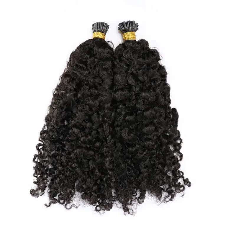 Extensii de păr Sassy Creț cu vârf I, păr uman brazilian_voghion.com