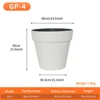 White 60cm/23.6inch