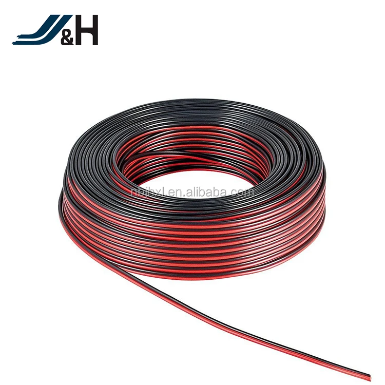 CCAM CCA Conductor Drop Wire Red and Black Color Speaker Cable for Sound