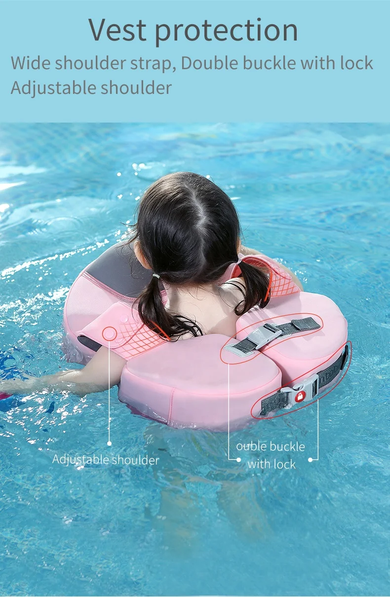 Bouée de natation pour bébé - Bouée de natation gonflable dinosaure avec siège - Bouée