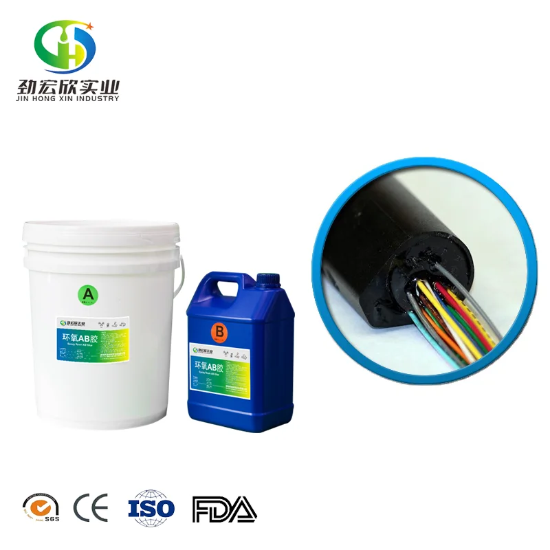 Thermal Conductivity Black 2part Epoxy Potting Compound For Led