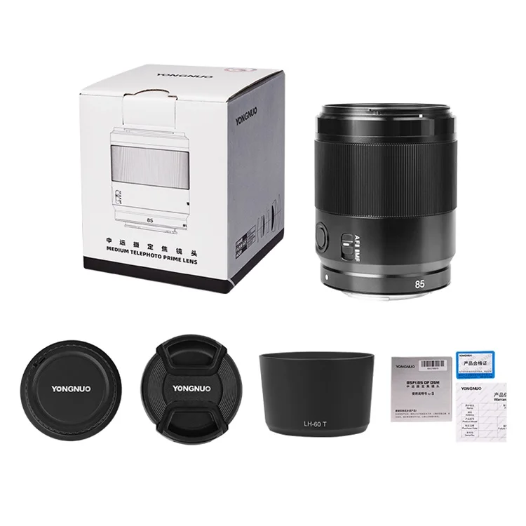 ヨンヌオ YN85mm F1.8S DF DSM 85F1.8S フルサイズ中望遠単焦点レンズ