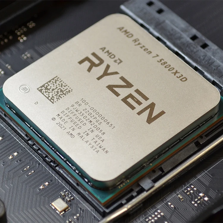 AMD Ryzen 7 5800X3D 4.5GHz 8-Core CPU with AM4 Support