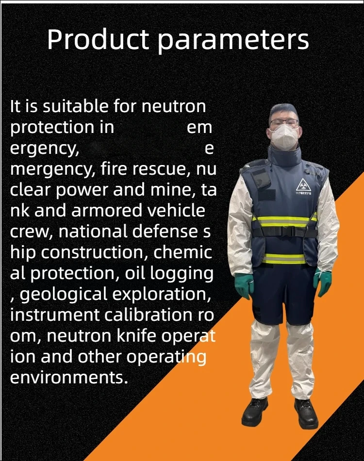 High Visibility Protective Coverall Suit for Nuclear Biological Chemical Emergencies & Fireproof Safety Clothing