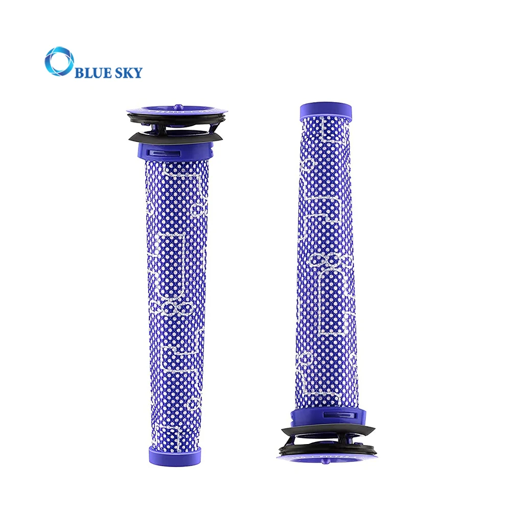 Сменный моющийся и многоразовый фиолетовый предварительный фильтр для пылесоса Dysons DC59 DC58 V6 V7 V8, часть #965661-01