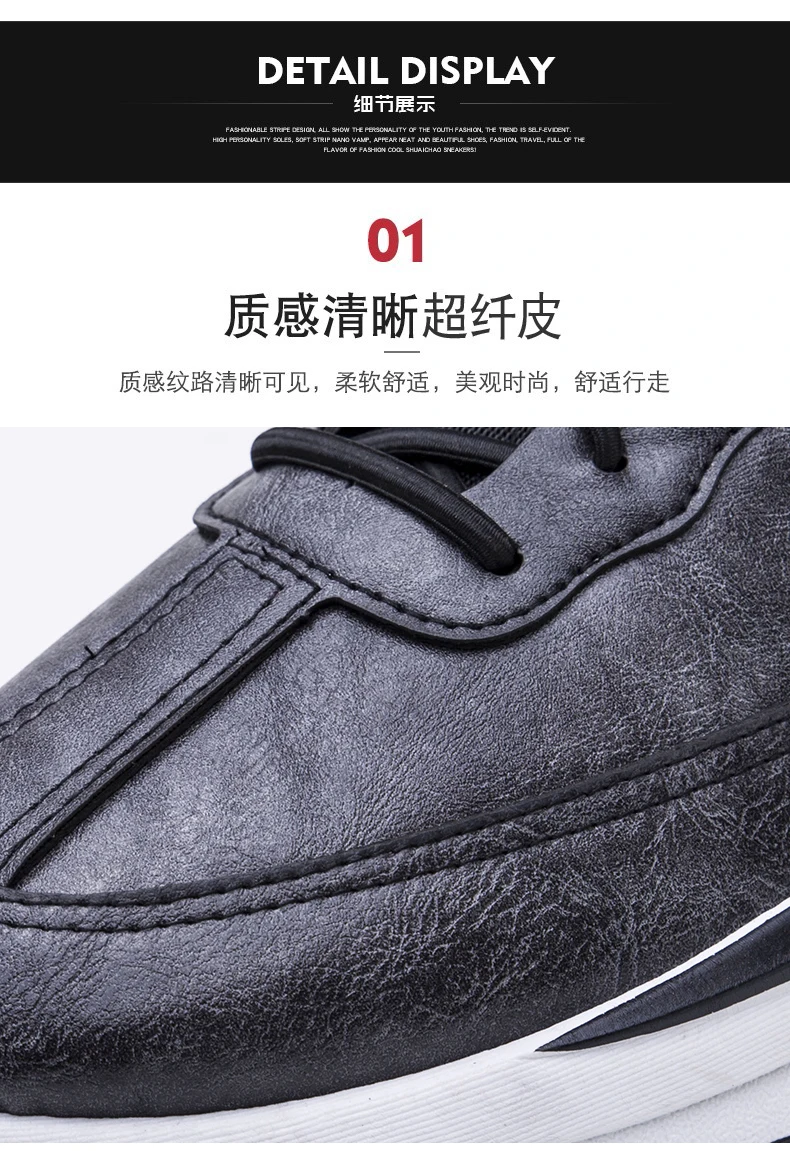 New style Fashionable and warm leather shoes for men Hot sales