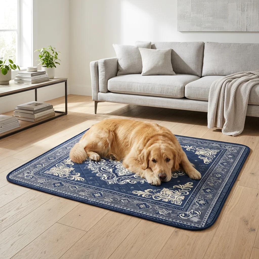Absorbent Eco Friendly Quilted Pet Floor — Product details 4