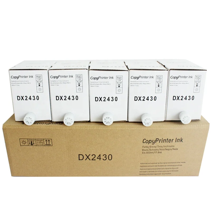 Compatible DX2430 DX2330 JP7 JP12 VT600 Ricoh Priport Ink Factory Price CPI5 CPI6 CPI7 CPI10 Compatible Ricoh DX2430 Dx 2430 Ink