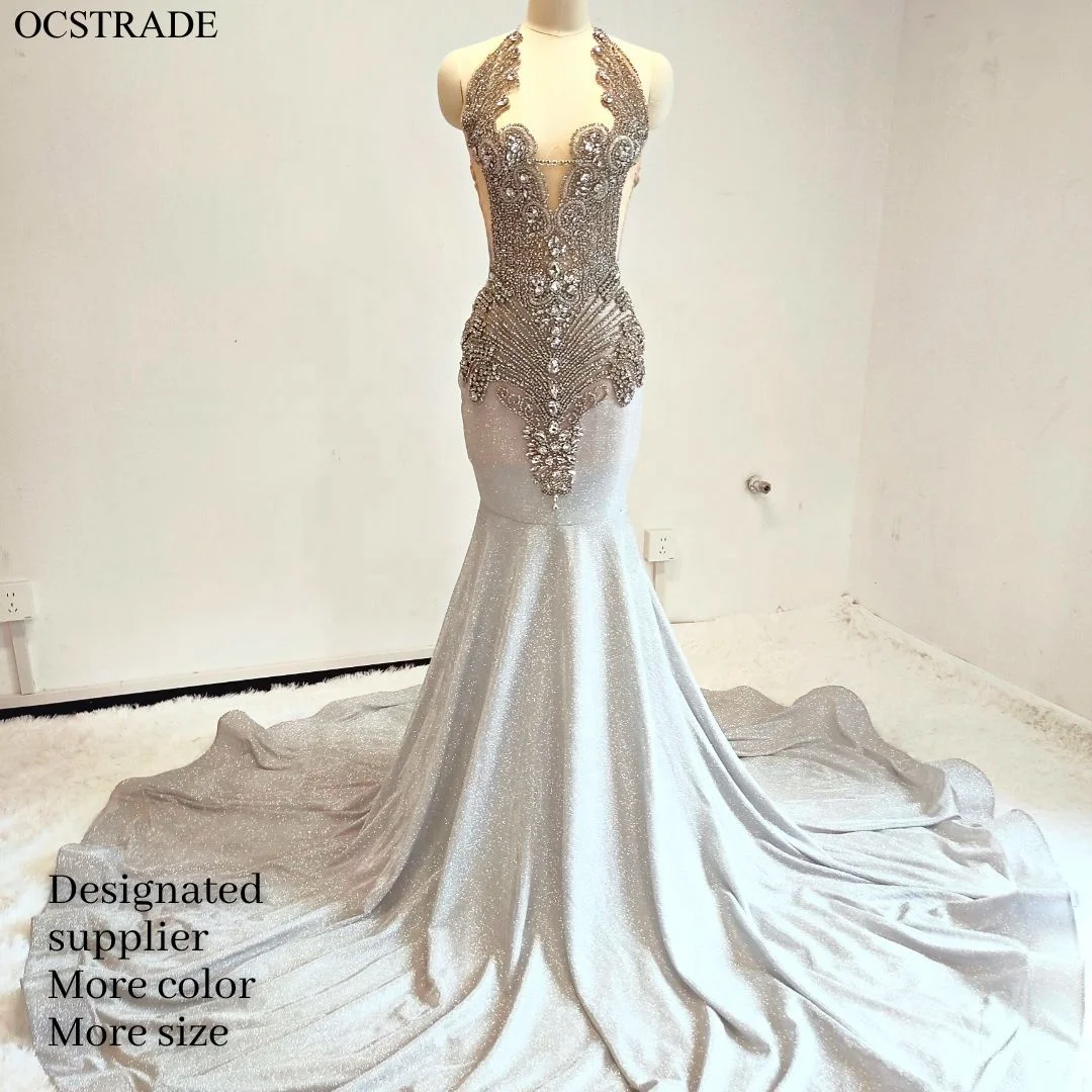 Ocstrade Woman Dress Autotest K001 K002 Rhinestone Mermaid Gowns Prom ...