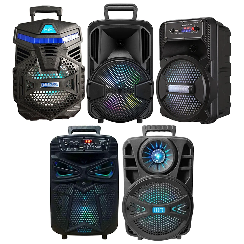 HS TD1270BTカラオケワイヤレスBluetoothプルバーポータブル超大型