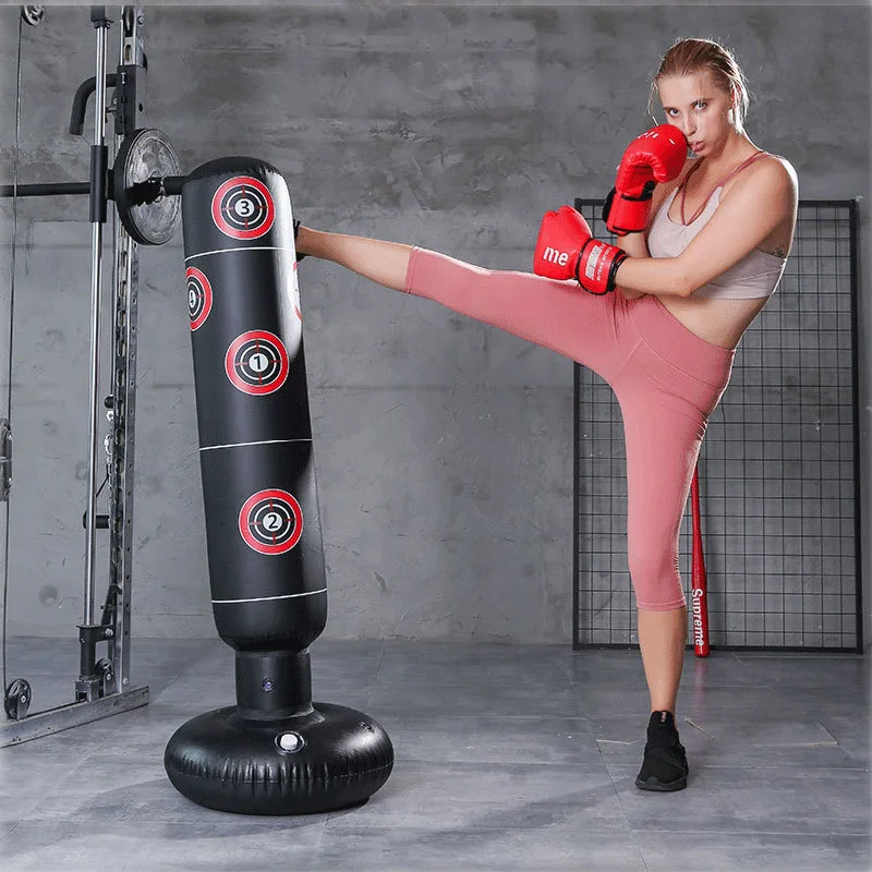2023 Inflatable Boxing Punching Bag Birthday Gifts Water Stand Thicker Inflatable Boxing Punching Bag