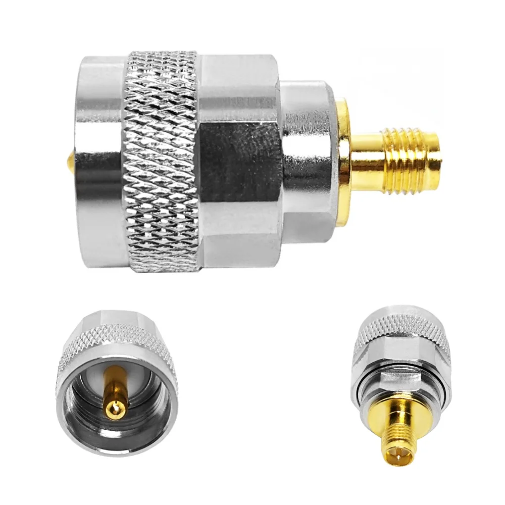Rf Connector RP SMA Female Jack to UHF Male Plug Coax Coaxial Adaptor Converter Connecteur ROHS Adapter