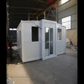 Wholesale 40ft Expandable Container House Steel and Wooden Material Folding Container Type for Office Villa Hotel Use