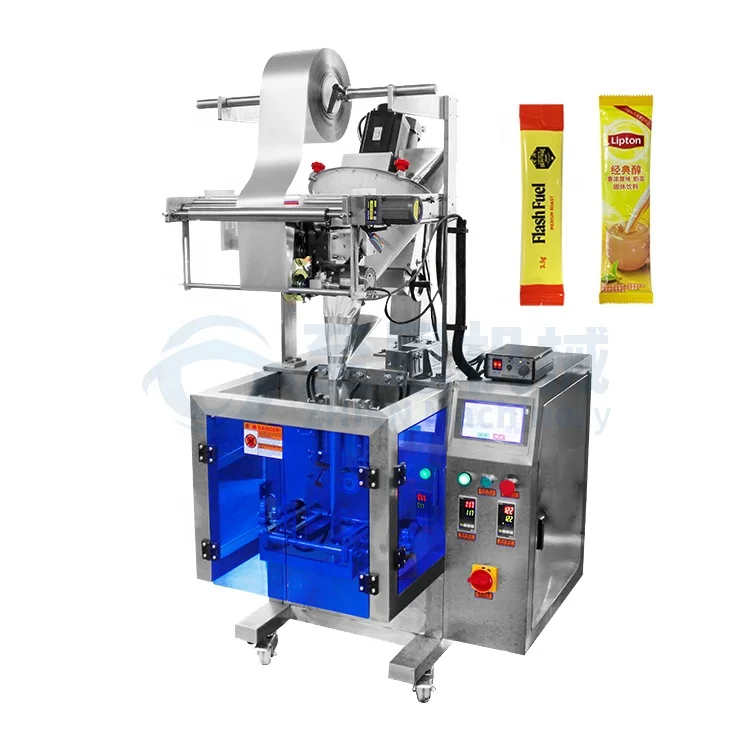 Automatic Packing Machine 4 Side Seal Bag Pouch Yeast Extract Powder Packing Machine