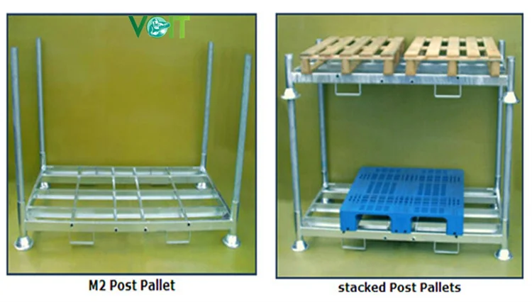 Стабильный Штабелируемый прочный промышленный транспортный логистический поддон для холодного