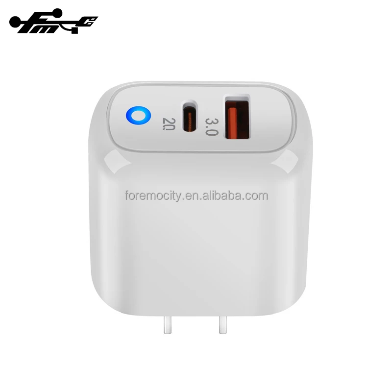 PD Fast Charging TYPE C Travel Adapter QC Wall Charger for Iphone Mobile Phone Iphone 14 Pro Max Inteligente 35W FMC