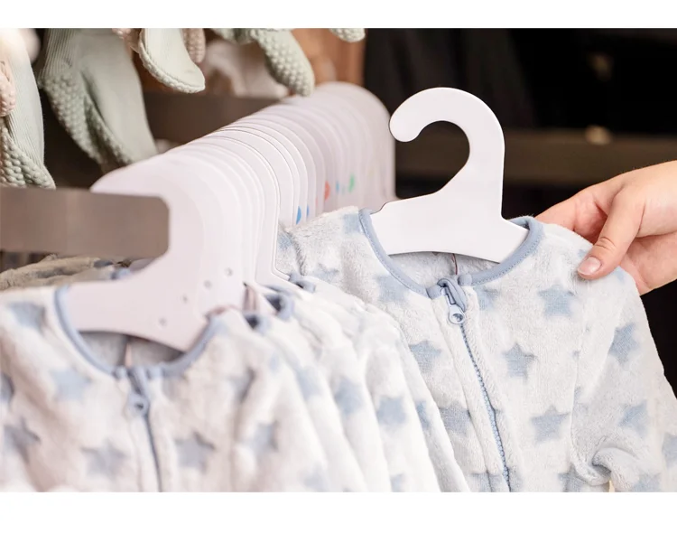 Customize Space-saving Fabric Samples for Kids, Baby Clothes, and Coats with logo Kraft Cardboard Hangers
