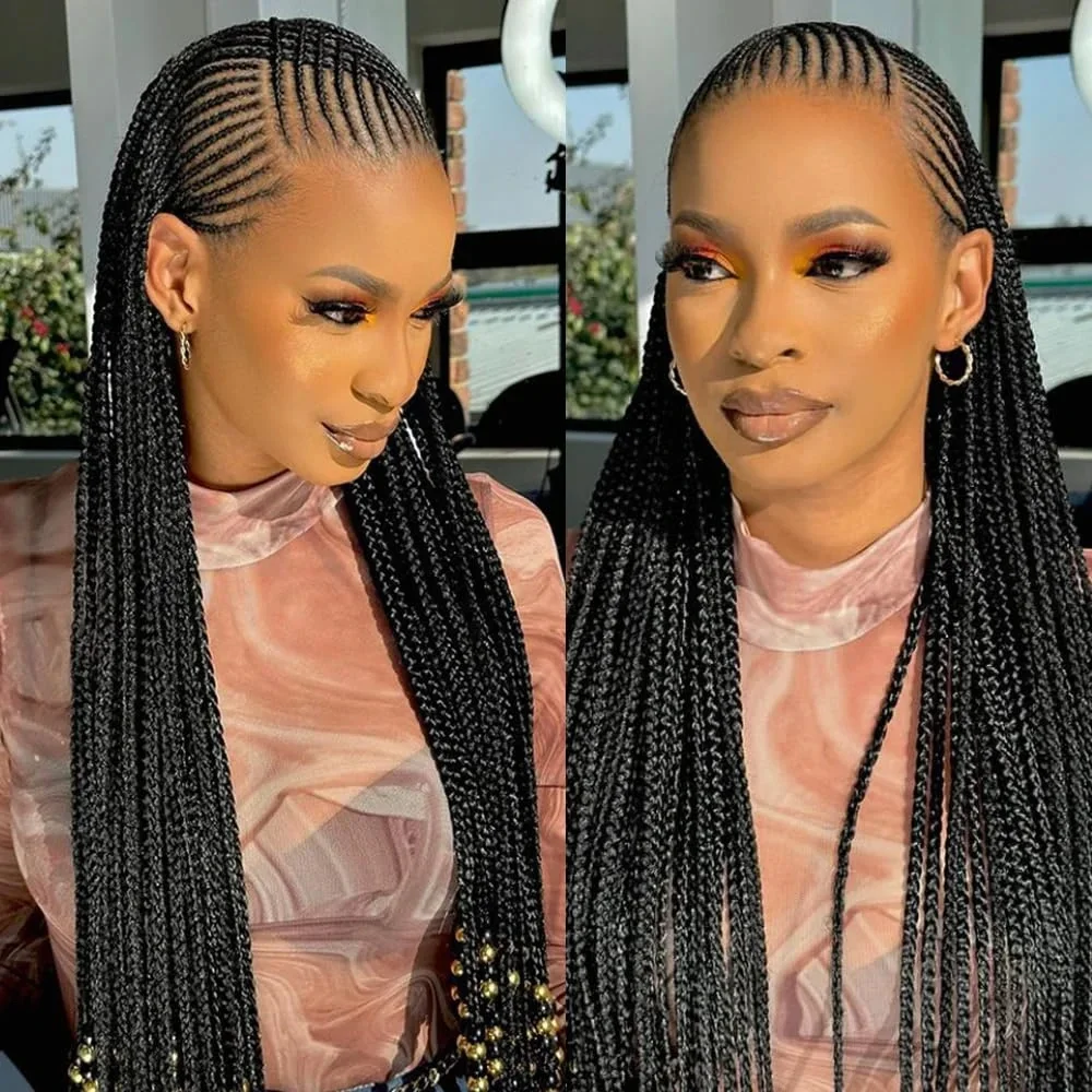 Bulk Human Hair For Braiding No Weft Straight 100% Virgin Unprocessed Micro Braids 20 Inch_voghion.com