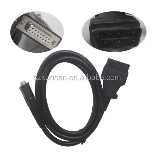 9 Pin Connector to 16 Pin OBD OBD2 Adapter Cable