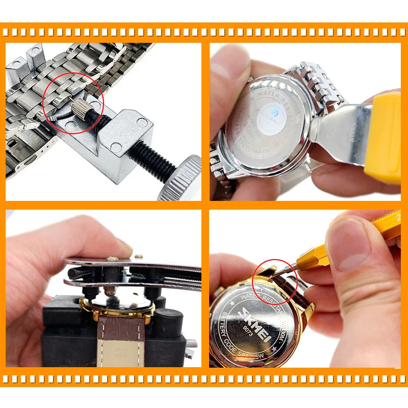 Customized Watch Repairing Tools High Quality Multifunction Pu Leather